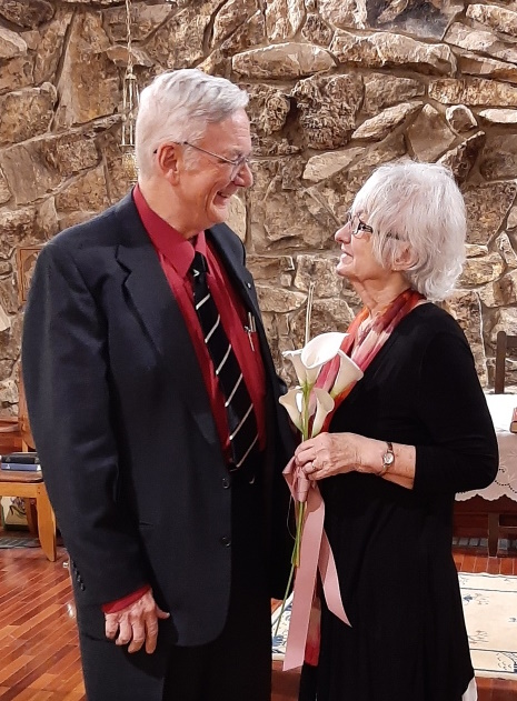 Bill & Bev at Transfiguration Church