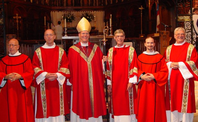 Bishop and Ordinands