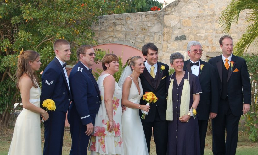 Drs. Tammy & Steve Kindel Wedding Party